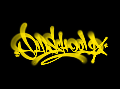 oldschool brushpen calligraphy fat cap graffiti lettering logo logotype oldschool procreate spray tagging type каллиграфия леттеринг