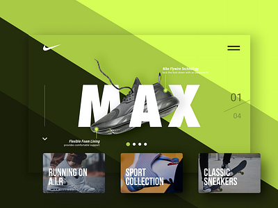 Nike - Concept Landing Page