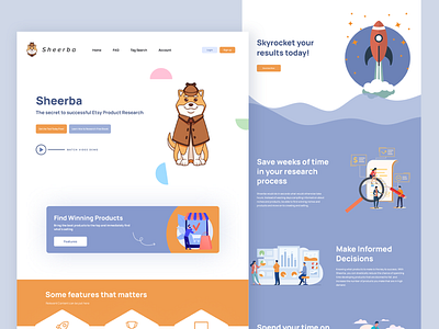 Sheerba - Landing Page Redesign