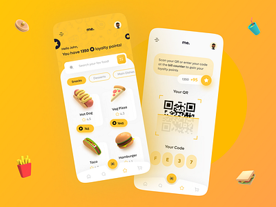 Food Loyalty Points App