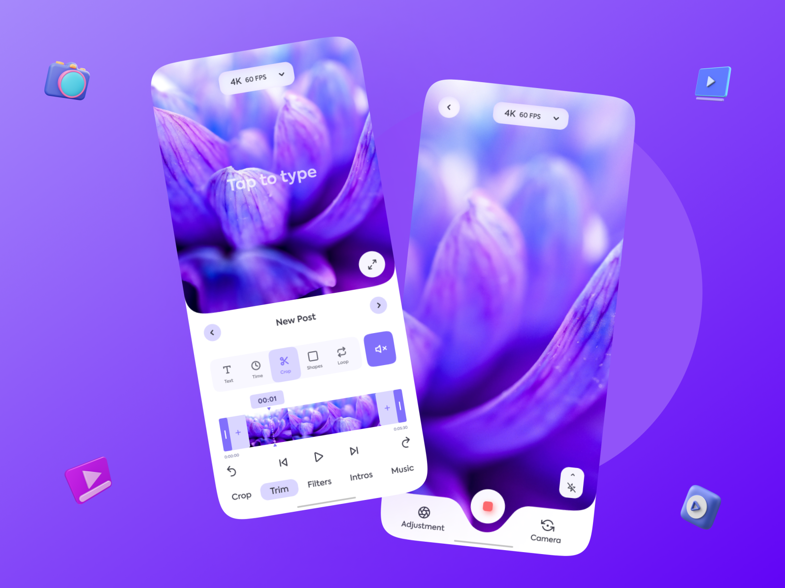 Video Editing App UI by Kailash Saravanan for CNIT on Dribbble