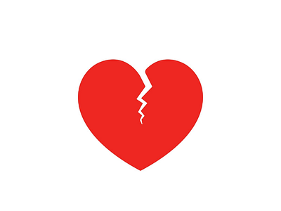 Broken heart design designinspiration heart ilovenewyork ilovenyc logo miltonglaser