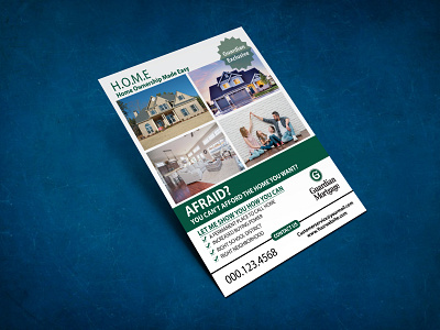 Mortgage Loan Flyer business flyer graphic design mortgage flyer print ready flyer psd real estate flyer