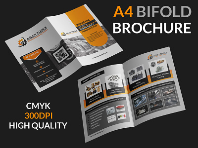 A4 Bifold Brochure a4 a4 brochure advertisement bifold brochure brochure business flyer cmyk design flyer graphic design high quality jpeg print ready print ready flyer psd