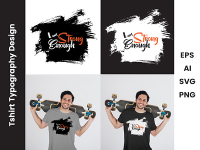 Creative Tshirt Typography Design Template