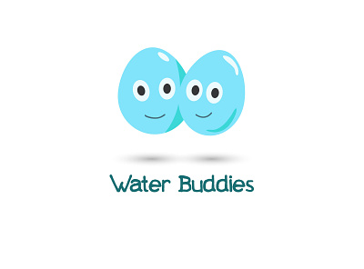 Water buddies logo adobeillustator branding concept design flat illustrator logo logoconcept logodesign logodesigns minimal simple logo vector water
