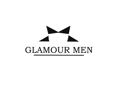 GLAMOUR MEN concept design flat icon logo logo design logoconcept logodesigns logos minimal minimalist logo minimalistic simple design simple logo simplistic vector