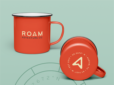ROAM Adventure Co. brand logo outdoor
