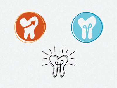 Dental Marketing Rejects dental dentist logo mark tooth