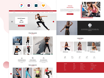 Landing Page Shopify creative interface landingpage landingpagedesign product page shopify ui uiux user ux