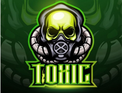 Toxic art branding design icon illustration illustrator logo vector