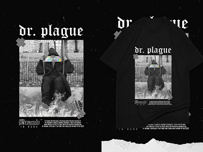 Dr. Plague Artwork - Tshirt Merch apparel artwork branding design illustration streetwear tshirt urban