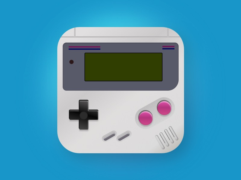 Daily UI #005 App Icon buttons challenge ui daily sketch nintendo boy game icon app