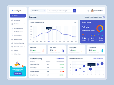 Analytic - SEO Analytics Dashboard