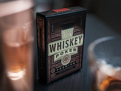 Whiskey Poker Playing Card Deck