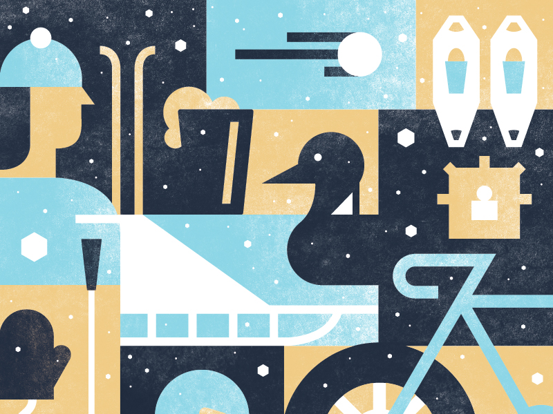 Loppet Poster Sneak Peek by Cody Petts on Dribbble