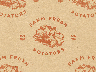 Wisconsin Potatoes. burlap farm fresh murica potatoes rustic sack usa wisconsin