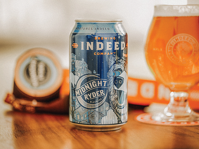 Indeed Brewing Co. beer branding brewery circus craft design illustration indeed packaging