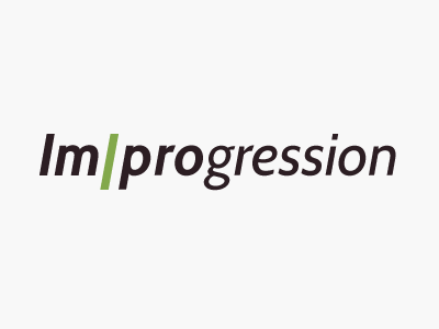 Improgression blis brown corporate design green improgression logo nederland netherlands