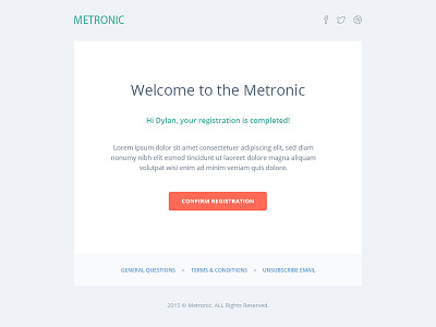 Metronic - Responsive Admin Dashboard Template. Email Template 1 admin app bootstrap chart dashboard email flat product sidebar template ui ux