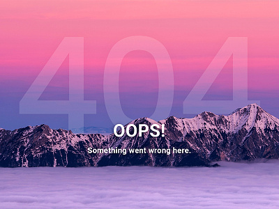 404 Page