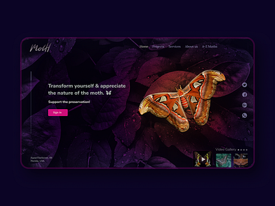 MotH - Homepage