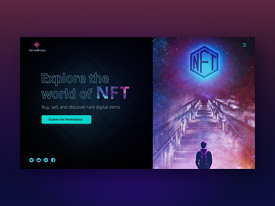 NFT Marketplace - Homepage