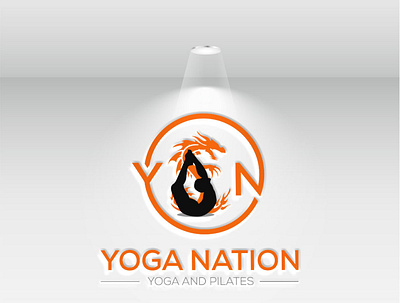 yoga logo branding creative flat logo logo design minimal minimalist vector vectorlogo