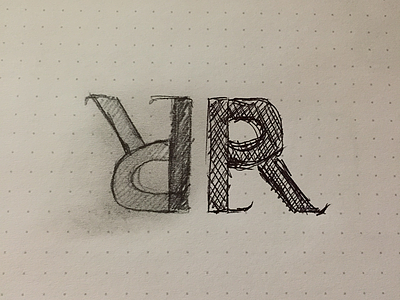 sketching logo branding draw logo r sketching