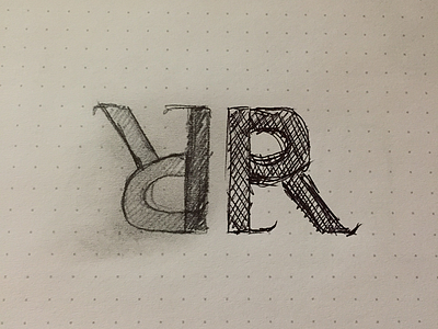 sketching logo