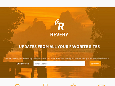 Revery Landing Page