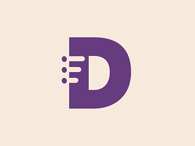 Deaton Logo Mark branding logo side project