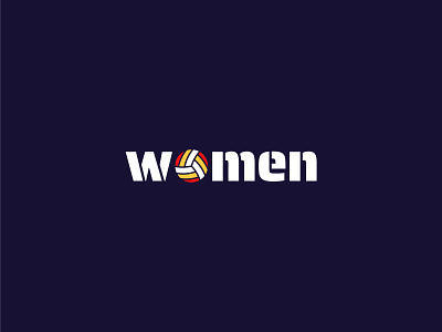 WOMEN app design flat icon logo minimal typography ui vector web