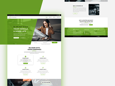 Auto Insurance Landing Page