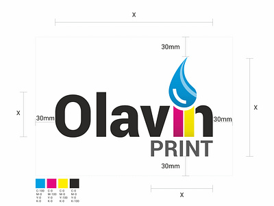 OLAVIN PRINT LOGO design graphicdesign logodesign