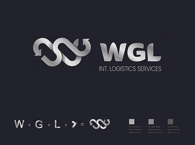 WGL Logistics Logo branding design graphic design graphicdesign illustration logo vector