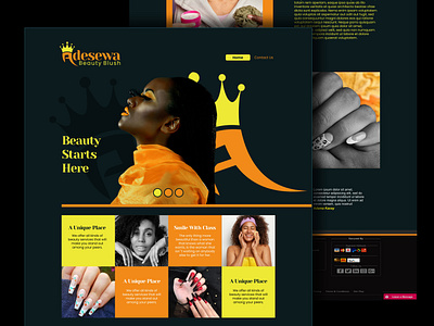 ADESEWA LANDING PAGE DESIGN