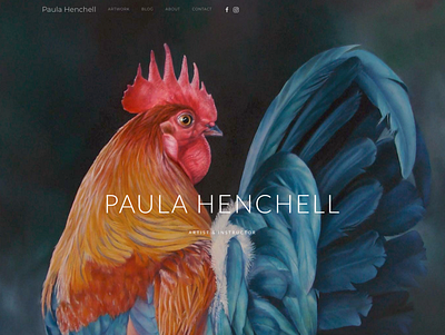 Paula Henchell • Artist artist design website