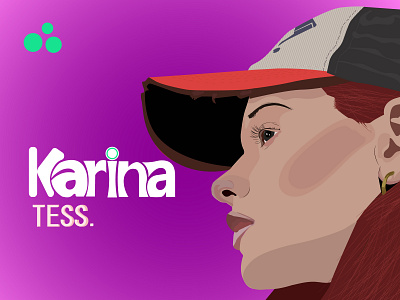 Vector drawing for Karina Tess