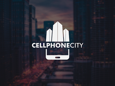 Cellphone city logo