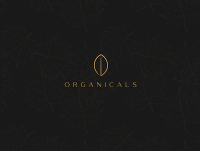 Elegant cosmetics Logo gold cosmetic logo gold leaf logo organic cosmetic logo organic elegant logo organic gold logo