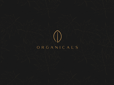 Elegant cosmetics Logo gold cosmetic logo gold leaf logo organic cosmetic logo organic elegant logo organic gold logo