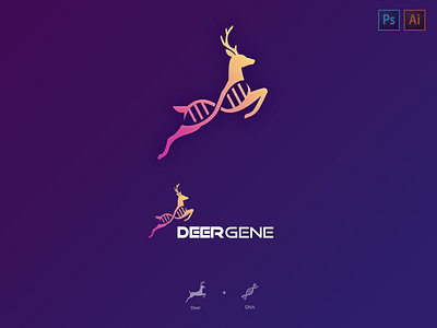 Deer Gene Logo