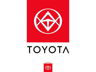 TOYOTA - Logo Redesign toyota logo toyota logo redesign toyota redesign logo toyota sharp logo