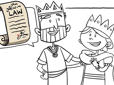 Queen Esther and the Jewish people were saved! animation bible illustration kidmin kidspring newspring series