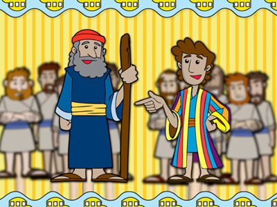Let's Play School :: Joseph's Story illustration kidmin puppets storys