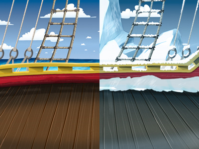 Pirates! We travel to the ARRRR..ctic biblestory cabin kidmin pirate pirateship setdesign video