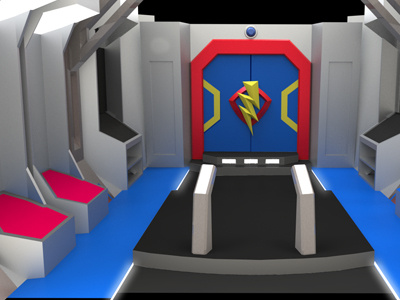 Heroes - Video Set 3D biblestory headquarters heroes kidmin series setdesign