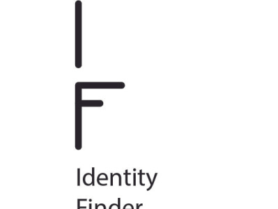 Identity Finder branding illustration logo