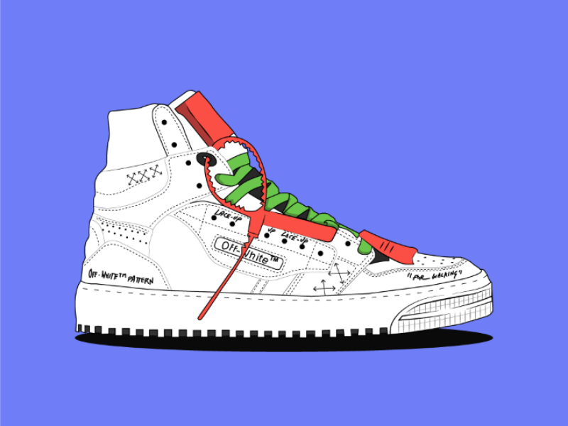 Off White Off Court 3.0 by Neeraj Kashyap on Dribbble